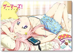 Genesis Gamers! Clear Poster Aguri B (Anime Toy)
