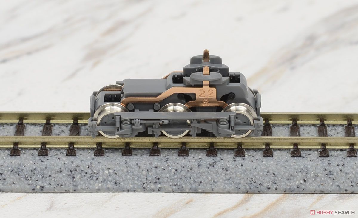 【 6648 】 DT132AN形 動力台車 (グレー・3軸・輪心付) (1個入り) (鉄道模型) 商品画像1