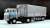 LV-N167a Hino HE366 Wing Roof Trailer (White/Blue) (Diecast Car) Item picture1