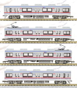 The Railway Collection Keisei Electric Railway Type 3500 Renewed Car (3544 Formation) Four Car Set B (4-Car Set) (Model Train)