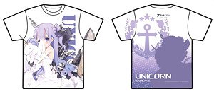 Azur Lane Full Graphic T-Shirt Unicorn M (Anime Toy)