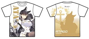 Azur Lane Full Graphic T-Shirt Atago XL (Anime Toy)