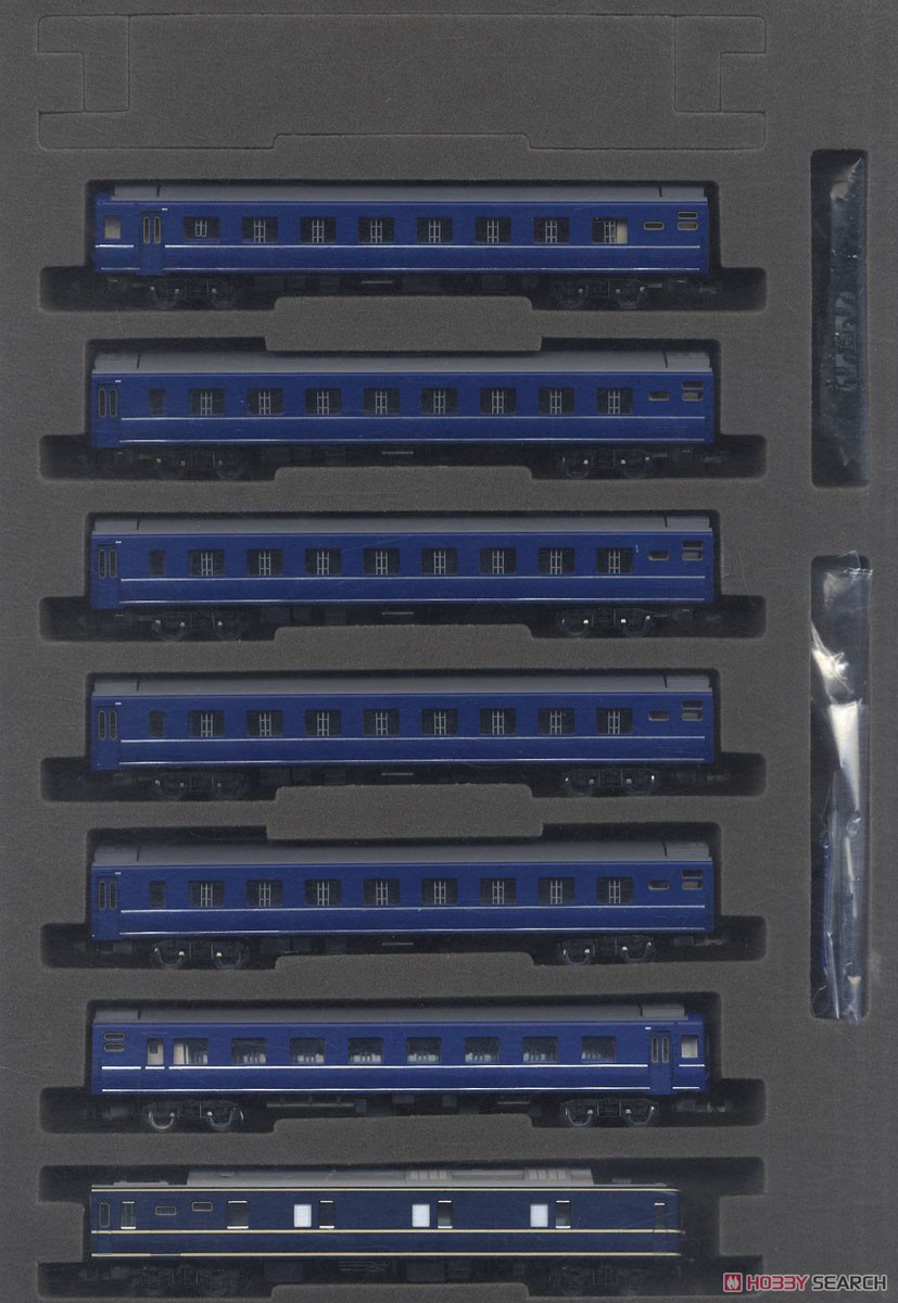 国鉄 24系25-0形 特急寝台客車 (カニ25) セット (7両セット) (鉄道模型) 商品画像1