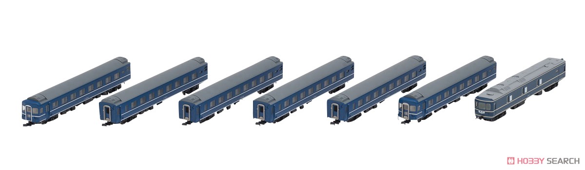 国鉄 24系25-0形 特急寝台客車 (カニ25) セット (7両セット) (鉄道模型) 商品画像11