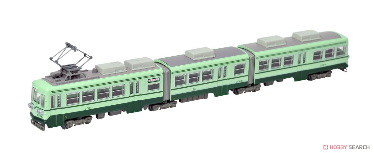 鉄道コレクション 筑豊電気鉄道 2000形2004号 (緑) (鉄道模型) 商品画像1
