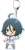 High School Fleet Big Acrylic Key Ring Puni Chara Tomoko Hiraga (Anime Toy) Item picture1