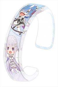 Re: Life in a Different World from Zero Clear Bracelet 4 Emilia & Rem (Anime Toy)
