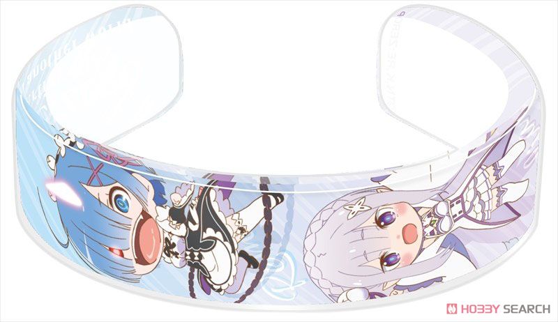 Re: Life in a Different World from Zero Clear Bracelet 4 Emilia & Rem (Anime Toy) Item picture2