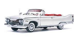 プリムス フューリー オープン コンバーチブル 1960 オイスター ホワイト (ミニカー)