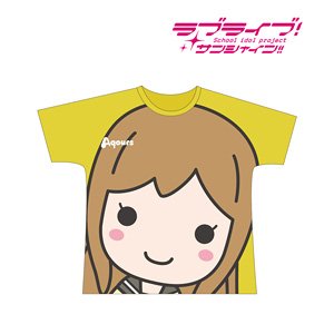 Love Live! Sunshine!! Full Graphic T-Shirt (Hanamaru Kunikida) Unisex L (Anime Toy)