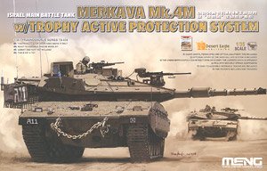 Israel Main Battle Tank Merkava Mk.4M w/Trophy Active Protection System (Plastic model)