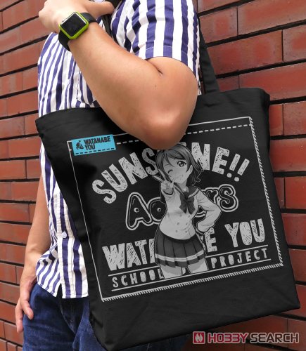 Love Live! Sunshine!! You Watanabe Large Tote Black (Anime Toy) Other picture1