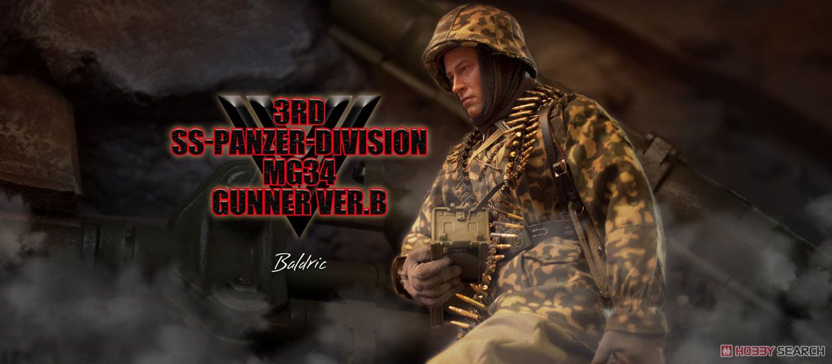 3rd SS-Panzer-Division MG34 Gunner Ver.B `Baldric` (Fashion Doll) Other picture10