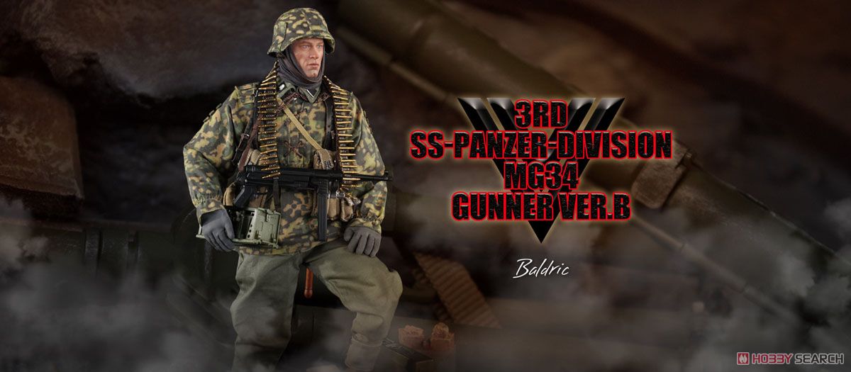 3rd SS-Panzer-Division MG34 Gunner Ver.B `Baldric` (Fashion Doll) Other picture11