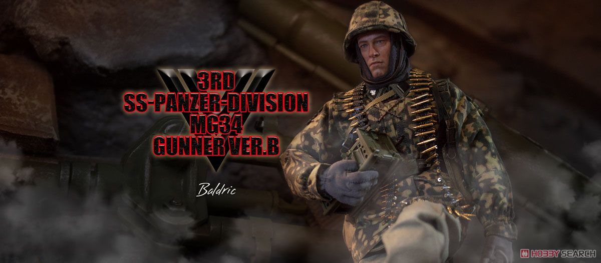 3rd SS-Panzer-Division MG34 Gunner Ver.B `Baldric` (Fashion Doll) Other picture12