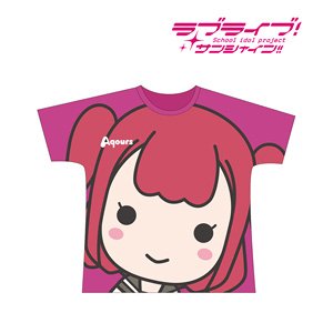 ラブライブ！サンシャイン!! フルグラフィックTシャツ (黒澤ルビィ) ユニセックス (サイズ/M) (キャラクターグッズ)