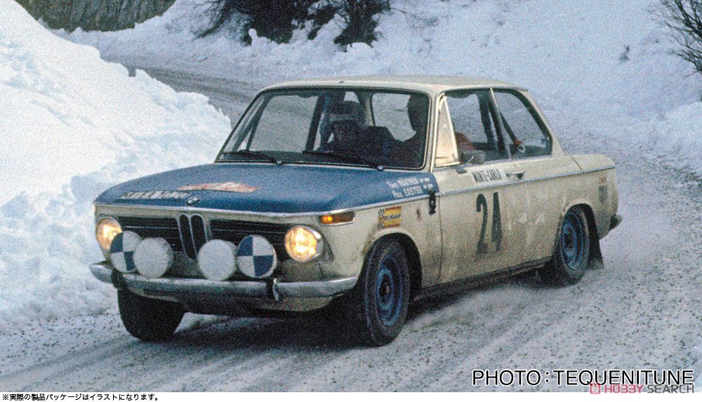 BMW 2002ti `1969 モンテカルロ ラリー` (プラモデル) その他の画像1
