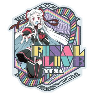 ソードアート・オンライン トラベルステッカー / 6 ユナ  (YUNA`sFINAL LIVE) (キャラクターグッズ)