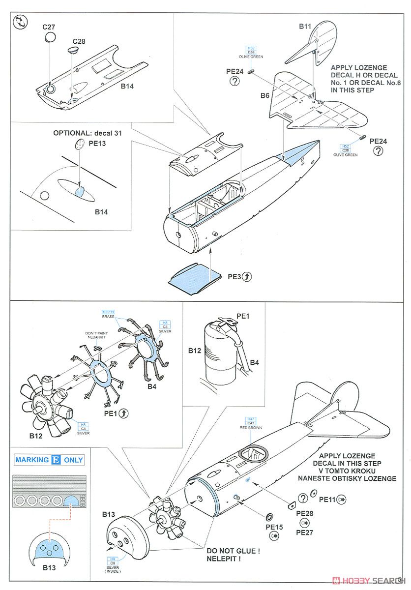 Fokker D.VIII ProfiPACK (Plastic model) Assembly guide3