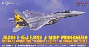 航空自衛隊 F-15J イーグル 近代化改修機 第306飛行隊 2017 航空祭 in KOMATSU 記念塗装機 `ゴールデンイーグルス` (プラモデル)