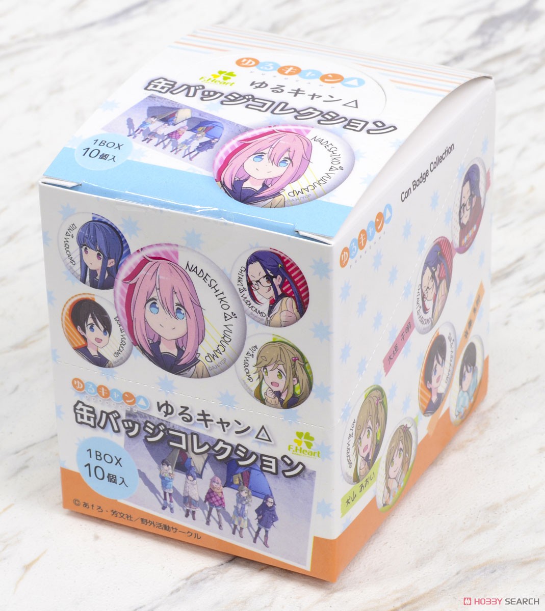 Yurucamp Can Badge Collection (Set of 10) (Anime Toy) パッケージ1