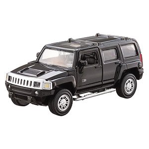 Diecast Car Cast Vehicle Hummer H3 (Black) (Completed)