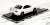 NISSAN SKYLINE GT-R (BNR34) V-spec II 2000 ホワイトパール (ミニカー) 商品画像2