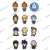 The Idolm@ster Side M Petit Bit Key Ring (Set of 12) (Anime Toy) Item picture1