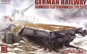 German Railway Schwerer Plattformwagen Type SSYS (Plastic model)
