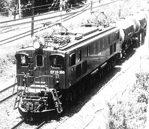 16番(HO) 国鉄 EF15形 電気機関車 中期型東芝 Hゴム仕様 上越タイプ (組み立てキット) (鉄道模型)