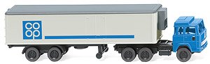 (N) マギルス 冷蔵セミトレーラー `coop` (鉄道模型)