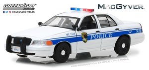 MacGyver - 2003 Ford Crown Victoria Police Interceptor California Police (Diecast Car)