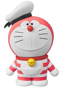 UDF No.402 [Doraemon the Movie: Nobita`s Treasure Island] Mini Doraemon (Red) (Completed)