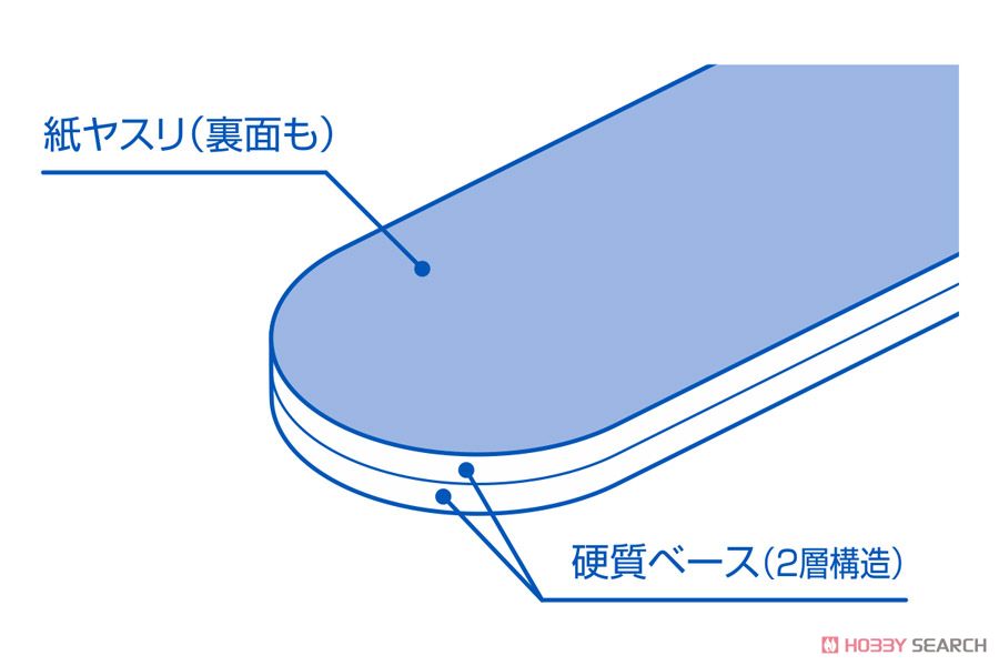 ヤスリスティックHARD-4 (先細型) #1200 (10枚入) (工具) 商品画像3