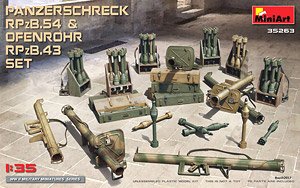 PanzerSchreck RPzB.54 & Ofenrohr RPzB.43 Set (Plastic model)
