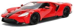 Big Time Muscle 2017 Ford GT Red (Diecast Car)