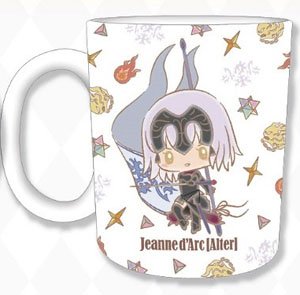 Fate/Grand Order [Design produced by Sanrio] Mug Cup Jeanne d`Arc [Alter] (Anime Toy)