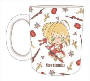 Fate/Grand Order [Design produced by Sanrio] Mug Cup Nero Claudius (Anime Toy)