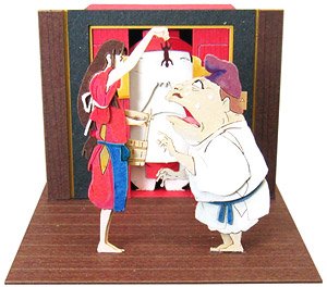 [Miniatuart] Studio Ghibli Mini : Spirited Away Lin, Frogman & Radish Spirit (Assemble kit) (Railway Related Items)