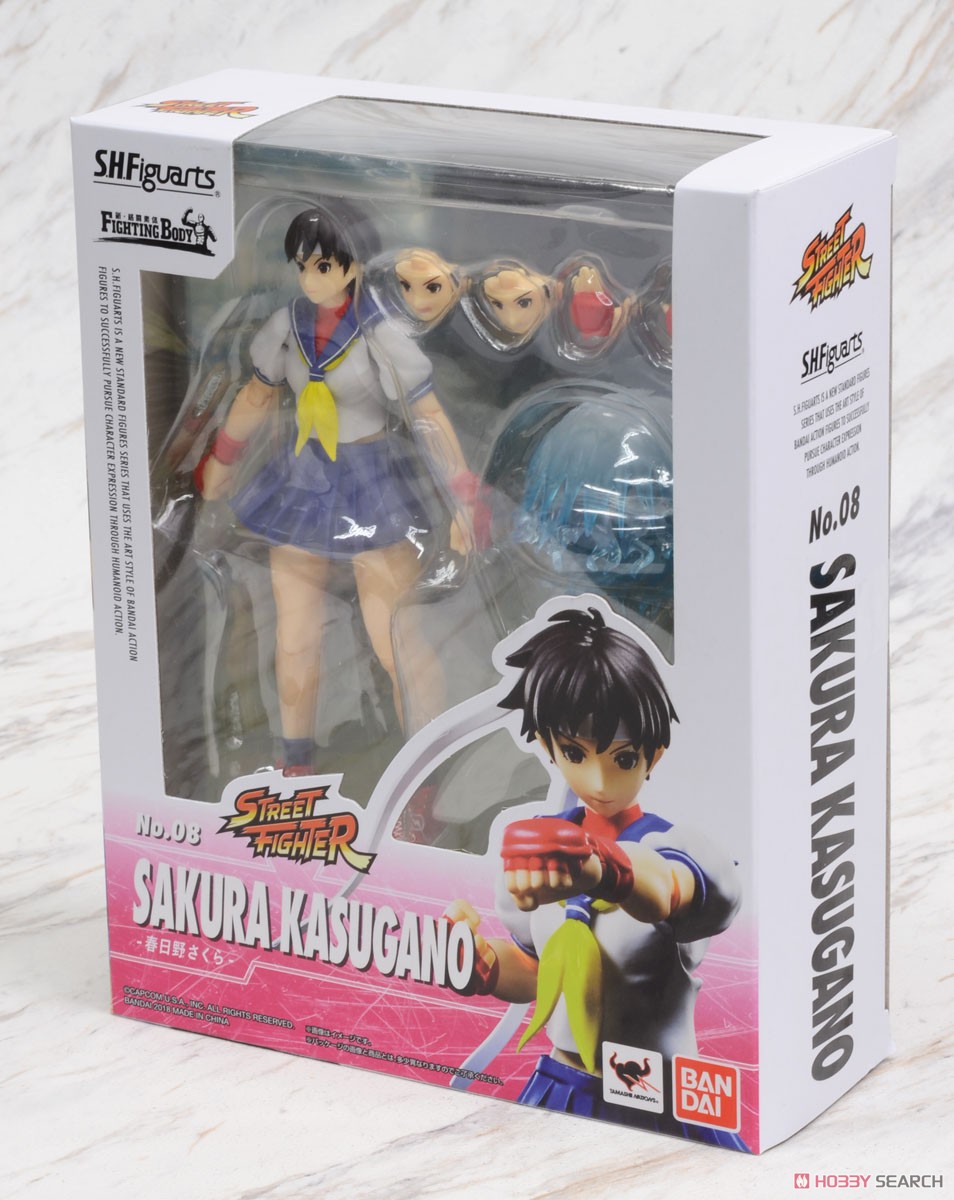 S.H.Figuarts Sakura Kasugano (Completed) Package1