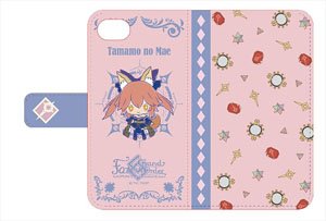 Fate/Grand Order 【Design produced by Sanrio】 手帳型iPhoneケース (6,6s,7,8対応) 玉藻の前 (キャラクターグッズ)