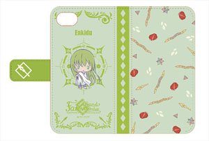 Fate/Grand Order 【Design produced by Sanrio】 手帳型iPhoneケース (6,6s,7,8対応) エルキドゥ (キャラクターグッズ)