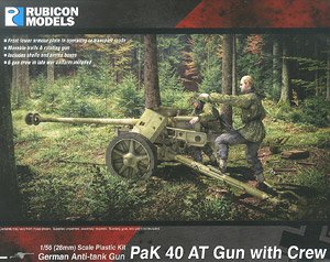 PaK 40 AT Gun with Crew (Plastic model)
