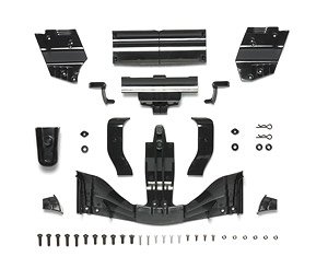 SP1604 F104 ウイングセット (タイプ2017) ブラック (ラジコン)