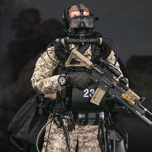 Dam Toys 1/6 Marine Force Recon Combat Diver Desert Marpat Ver. (Fashion Doll)