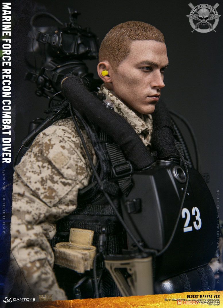 DAMTOYS 1/6可動フィギュア マリンフォース・リーコン コンバットダイバー 砂漠迷彩Ver. (ドール) その他の画像10 モーダル