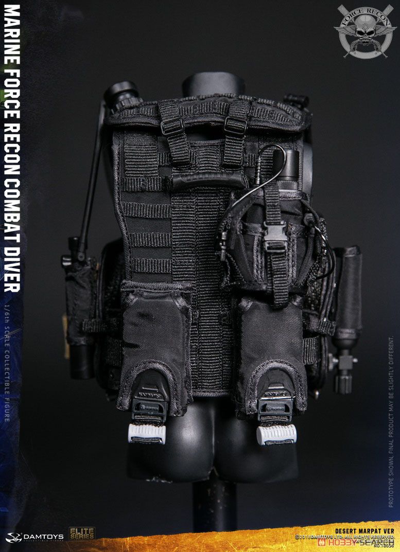 DAMTOYS 1/6可動フィギュア マリンフォース・リーコン コンバットダイバー 砂漠迷彩Ver. (ドール) その他の画像15 モーダル