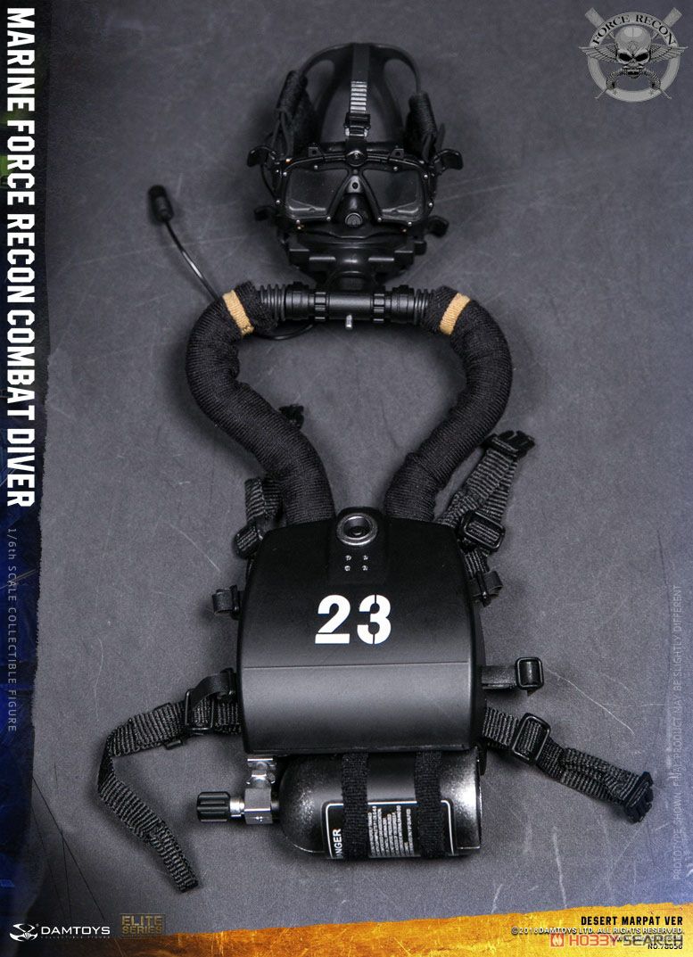 DAMTOYS 1/6可動フィギュア マリンフォース・リーコン コンバットダイバー 砂漠迷彩Ver. (ドール) その他の画像18 モーダル