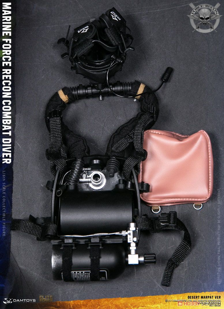 DAMTOYS 1/6可動フィギュア マリンフォース・リーコン コンバットダイバー 砂漠迷彩Ver. (ドール) その他の画像19 モーダル