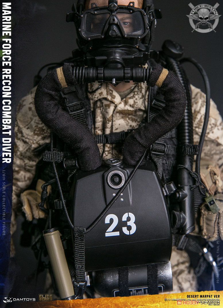 DAMTOYS 1/6可動フィギュア マリンフォース・リーコン コンバットダイバー 砂漠迷彩Ver. (ドール) その他の画像2 モーダル